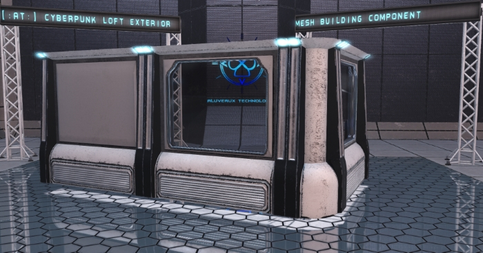 [:AT:] Cyberpunk Loft Exterior Wall
