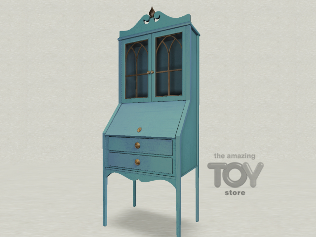 08. BananaN. Fleur set cabinet blue