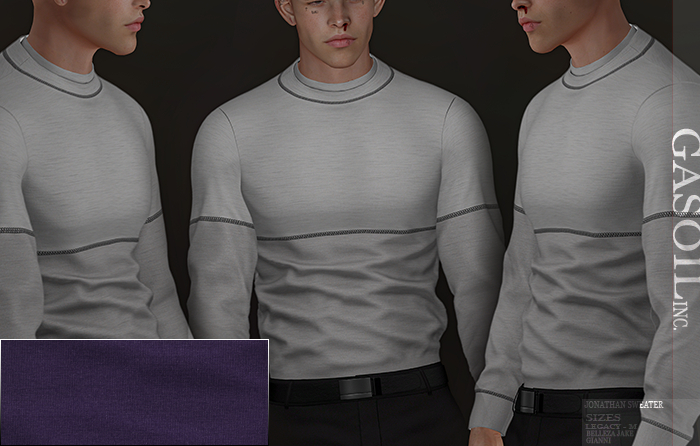 [GL - inc.] - Jonathan Sweater Red/Blue