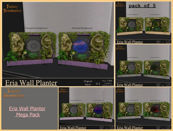 Eria Wall Planter Mega Pack