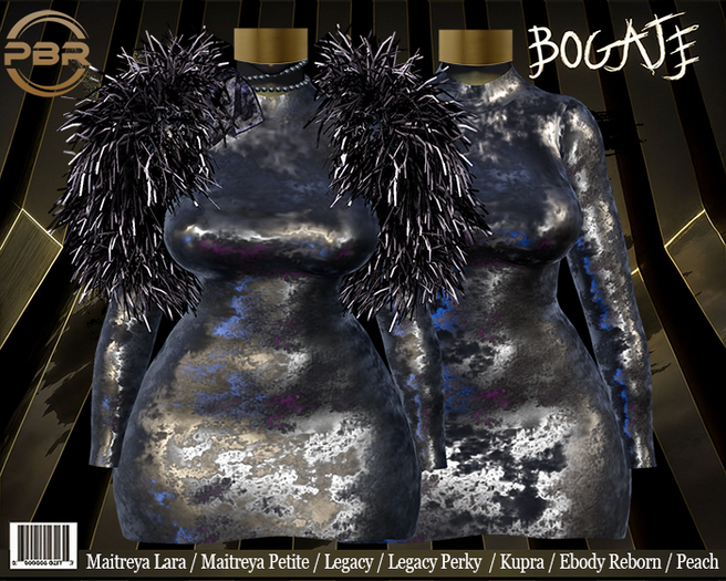 BOGATE_PBR_DRESS _Slina_black