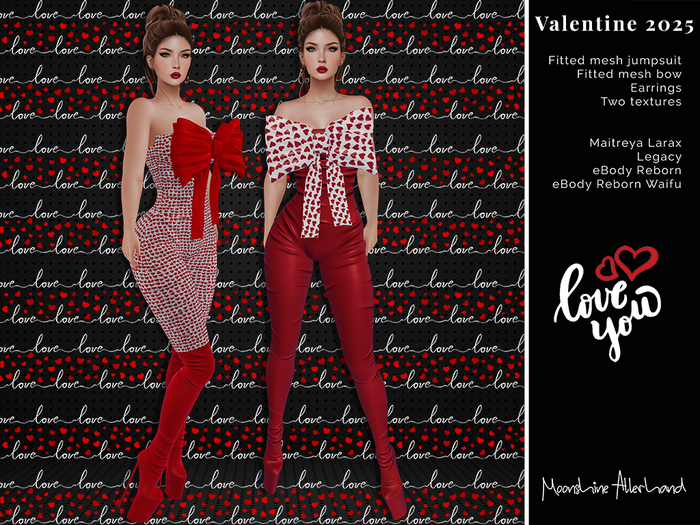 [Release PROMO] Moonshine Allerhand :: Valentine 2025 Jumpsuit