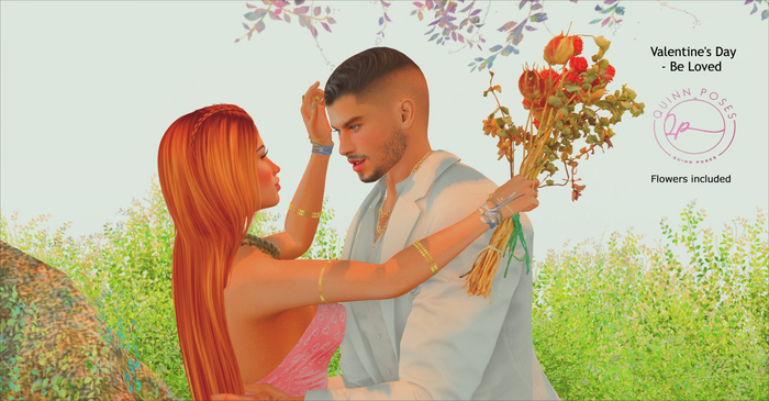 Quinn Poses - Valentine's Day - Be Loved