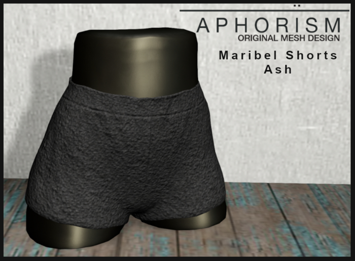 !APHORISM! - Maribel Shorts Ash