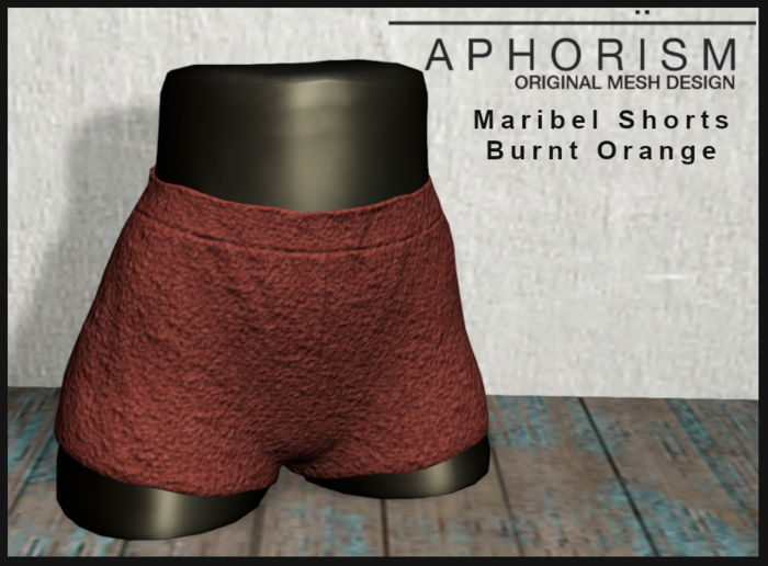 !APHORISM! - Maribel Shorts Burnt Orange