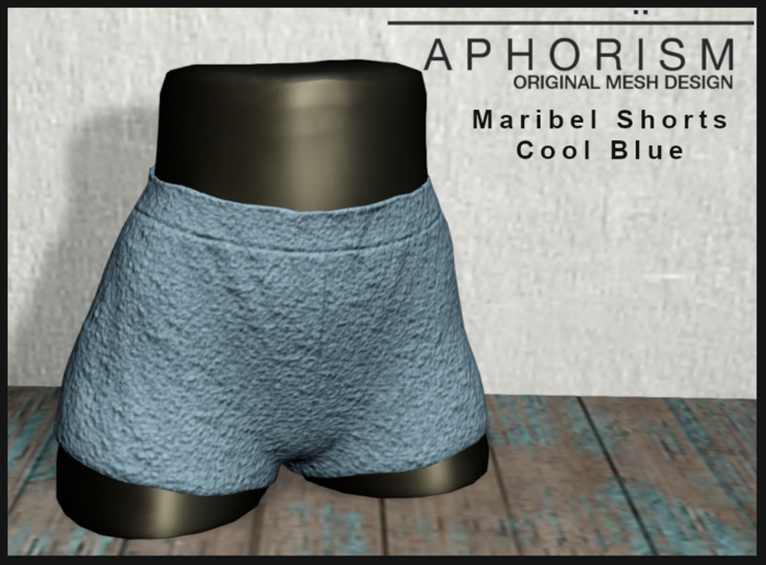 !APHORISM! - Maribel Shorts Cool Blue