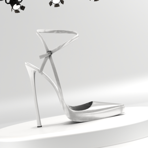 !4AEM - Victoria Heels ( WHITE)