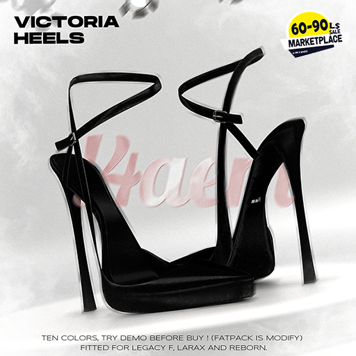 !4AEM - Victoria Heels (Fatpack)