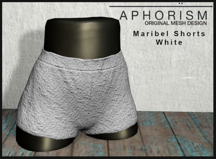 !APHORISM! - Maribel Shorts White