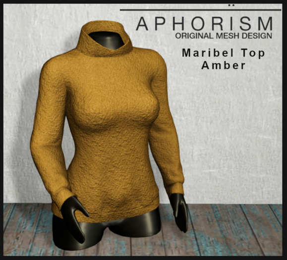 !APHORISM! - Maribel Top Amber
