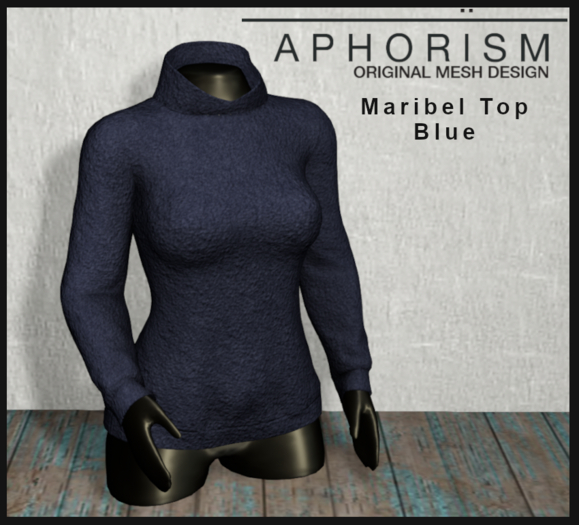 !APHORISM! - Maribel Top Blue