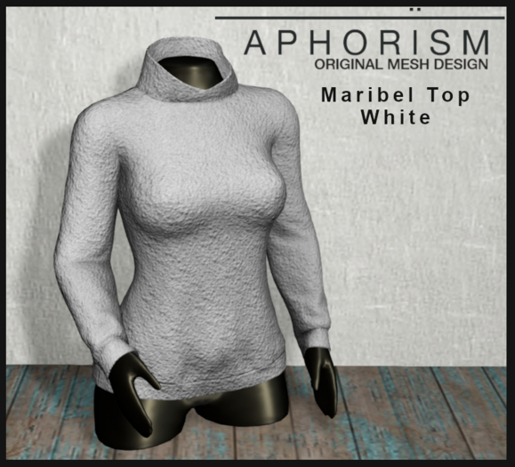 !APHORISM! - Maribel Top White