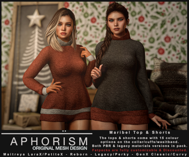 !APHORISM! - Maribel Top Fatpack