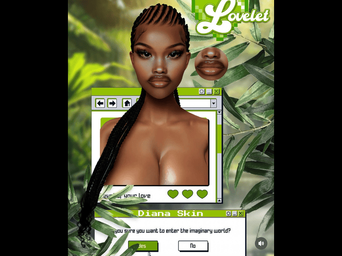 #Lovelet-Diana Skin