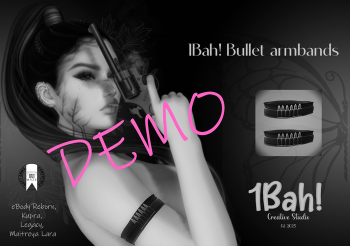 1Bah! Bullets armbands - DEMO