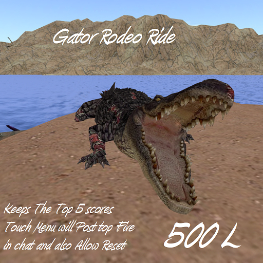 Gator Rodeo Ride 2025 boxed