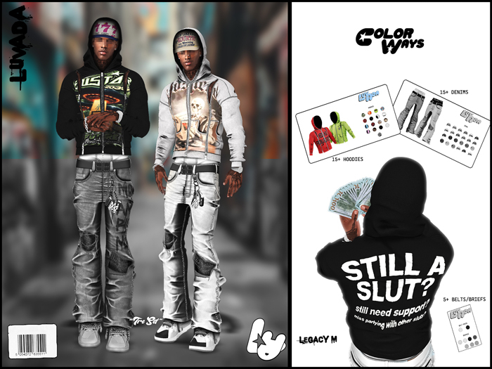 [LUVADA] TRE HOODIE - FP