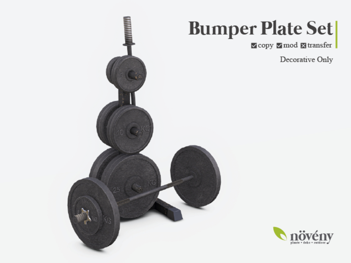 Noveny - Bumper Plate Set - AddMe