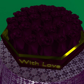 Roses Box Bordo