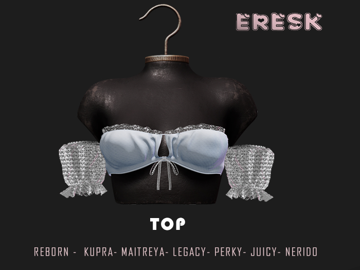 Eresk :: Flossie Top Blue (ADD)