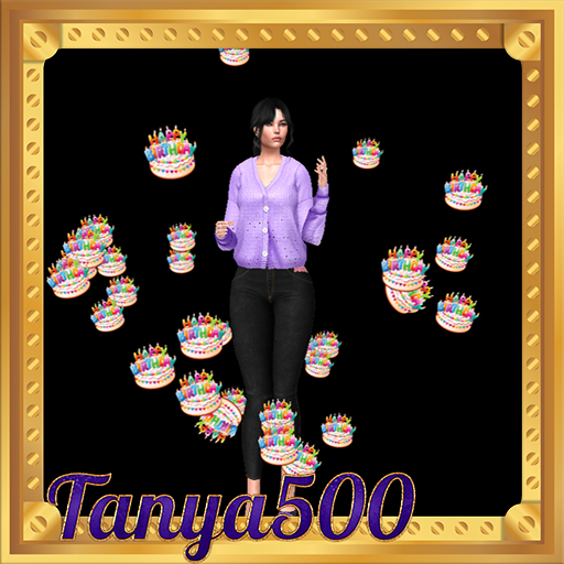 T500 Particles Happy Birthday