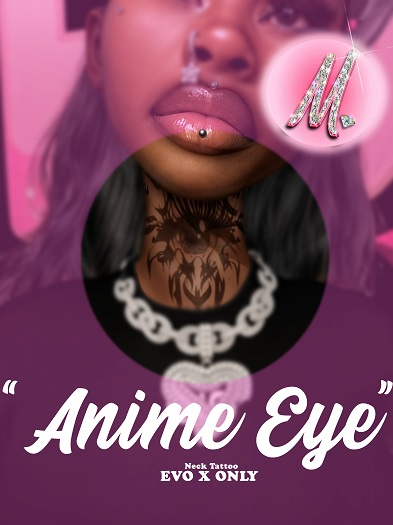 Anime Eye Tattoo
