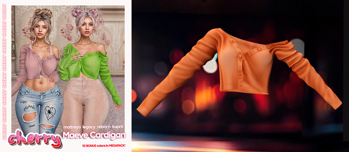 cherry // Maeve Cardigan #3