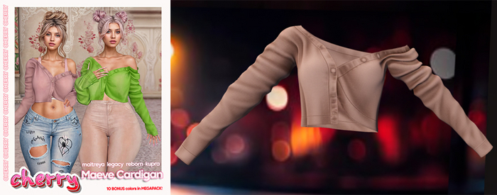 cherry // Maeve Cardigan #4