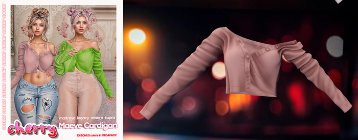 cherry // Maeve Cardigan #5