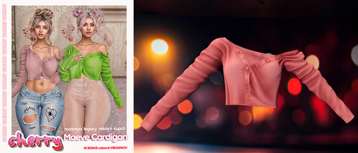 cherry // Maeve Cardigan #7