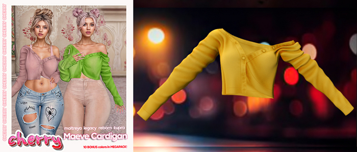 cherry // Maeve Cardigan #8