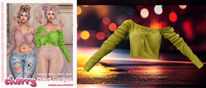 cherry // Maeve Cardigan #9