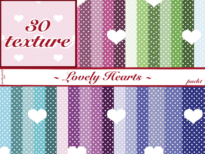 ~ Lovely Hearts ~ PACK1