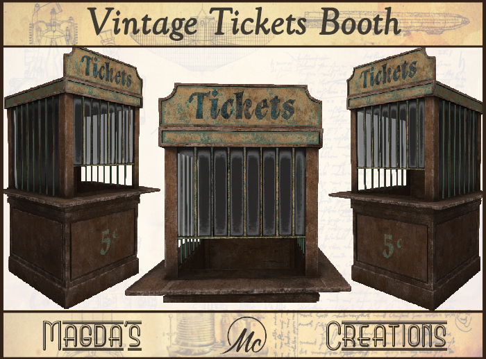 [M-C] Vintage Tickets Booth