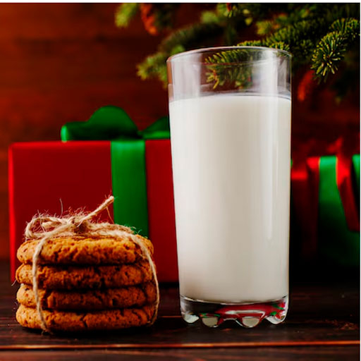 DFS Milk Crate - Milk and Cookies for Santa (2024)