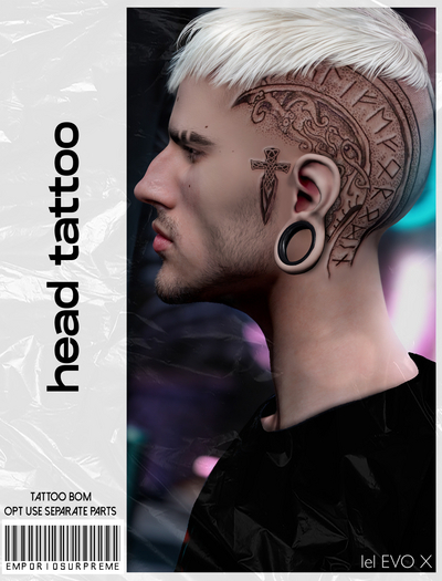 [ES] Head Tattoo - Vikings