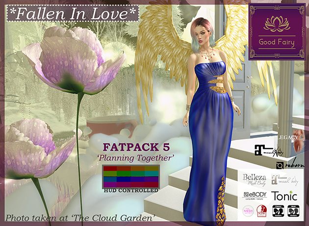 [Good Fairy] - Fallen In Love {Gown} *FATPACK 5*