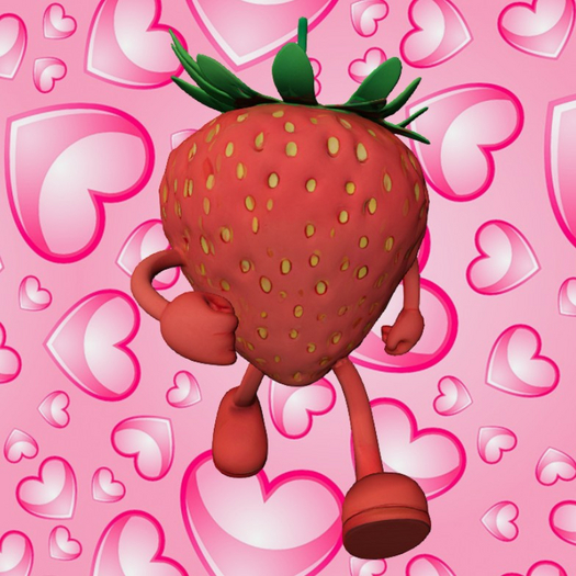 Berry Squad - Strawberry Action Figure
