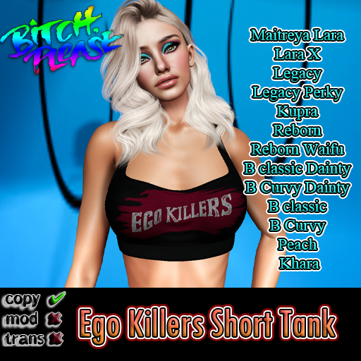 Ego Killers Crop Tank Top Unpacking hud (ADD ME)