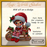 MW elf on a sledge