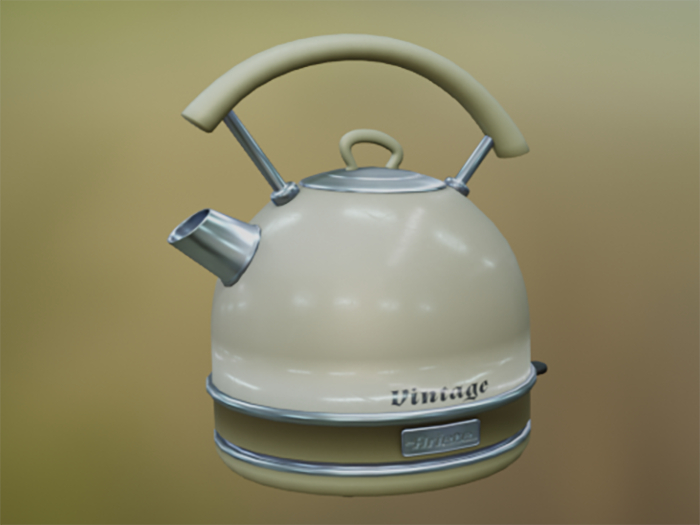 Kettle Vintage, Ariete, Beige