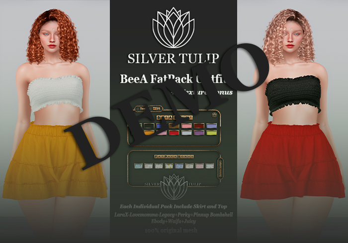 SilverTulip-BeeA FatPack Outfit DEMO