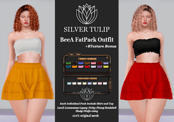 SilverTulip-BeeA FatPack Outfit