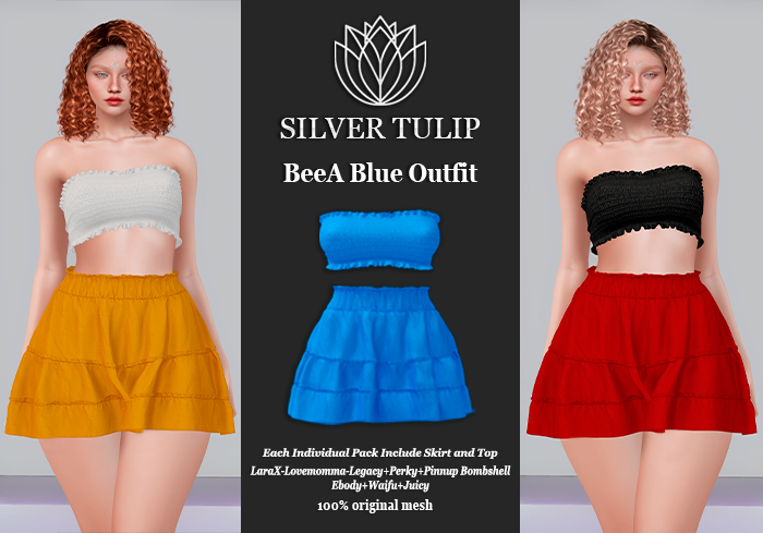 SilverTulip-BeeA Blue Outfit
