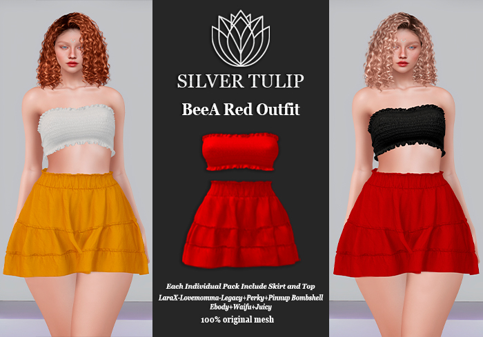 SilverTulip-BeeA Red Outfit