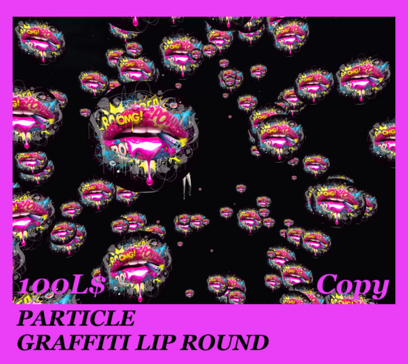 PARTICLE GRAFFITI LIP ROUND
