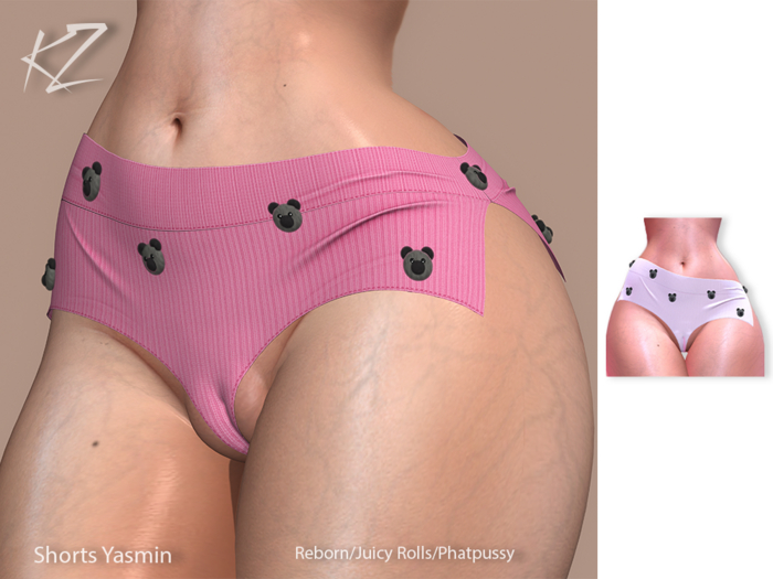 KZ Shorts Yasmin White