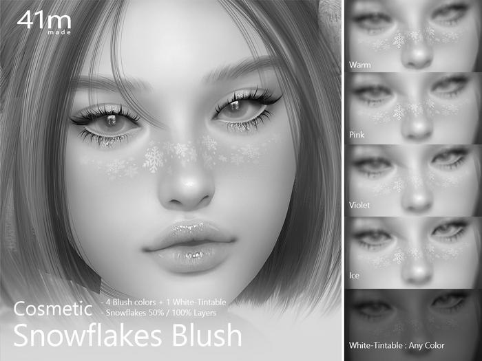 (DEMO) 41m / Snowflakes Blush / EvoX