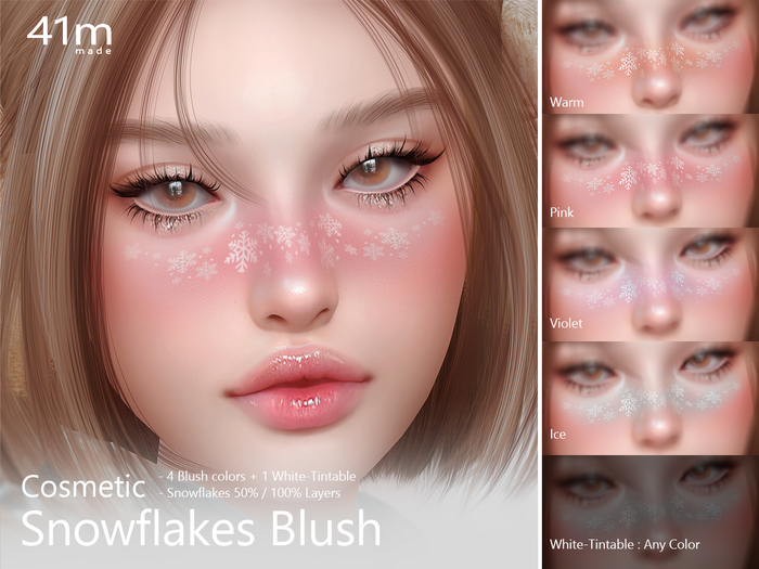 41m / Snowflakes Blush / EvoX