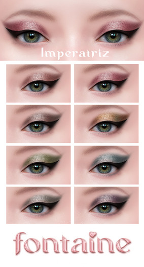 Fontaine Cosmetics - Imperatriz Eyeshadow Collection